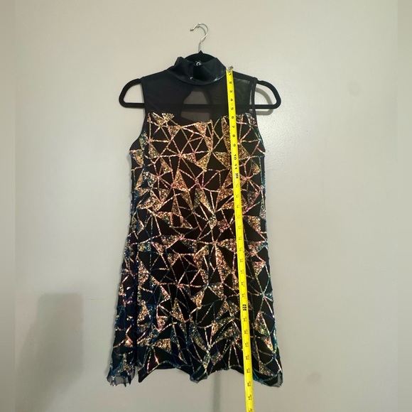 Weissman Dark Navy and Sequin Dance Costume. - Picture 10 of 10